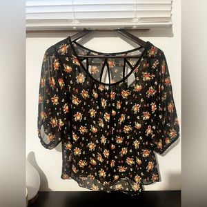 Forever 21 Blouse Floral